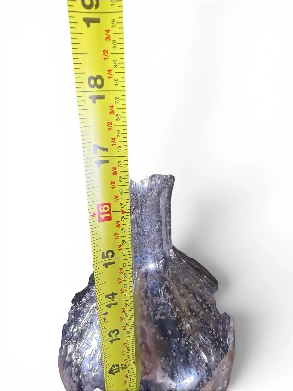 Decorative Silver Mercury Glass Floor Vase - Home Accents